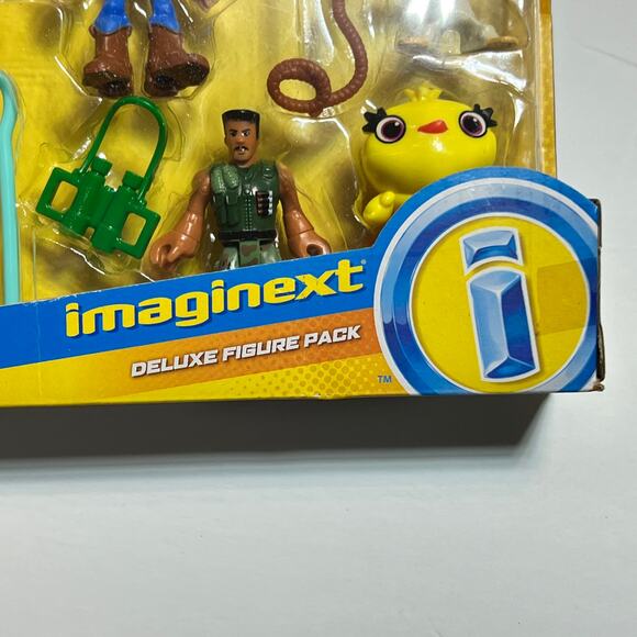 Fisher Price Imaginext Toy Story 4 Deluxe Figure Pack Woody Buzz Forky Bo Peep - Picture 12 of 16
